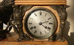 Antique Sienna Marble Clock 21h 17w 6d _4.JPG